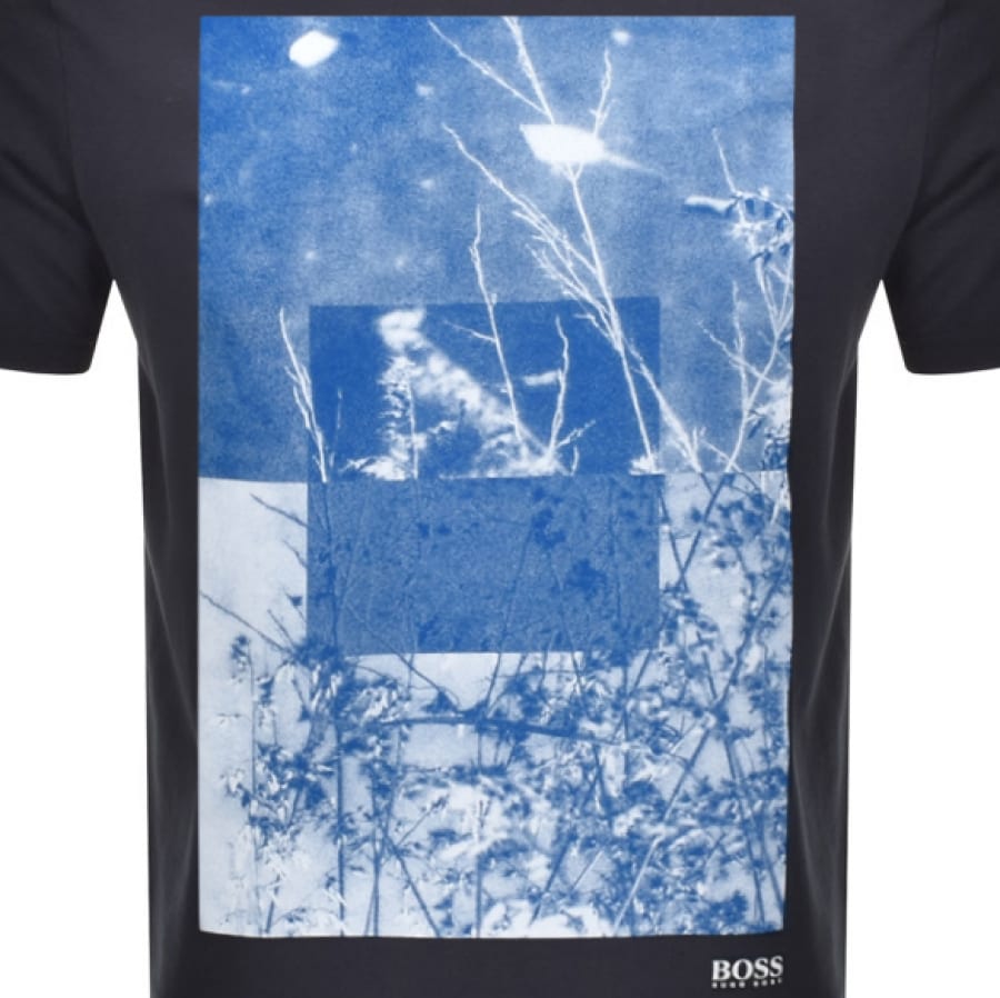 Alternative Image for ProductBOSS Casual Troaar 3 T Shirt Navy3